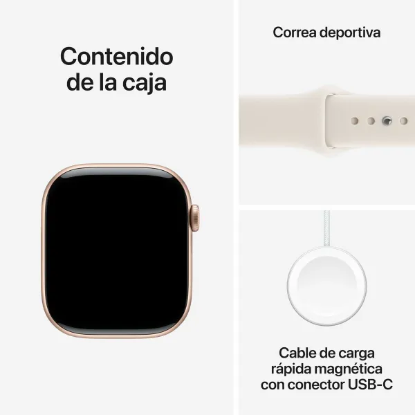 Smartwatch Apple MEV74QL/A Pink 46 mm