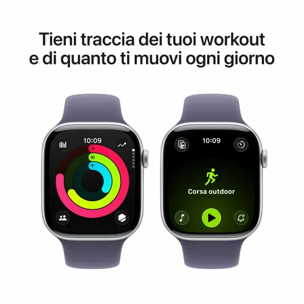 Viedpulkstenis Apple MEVA4QL/A Sudrabains 46 mm