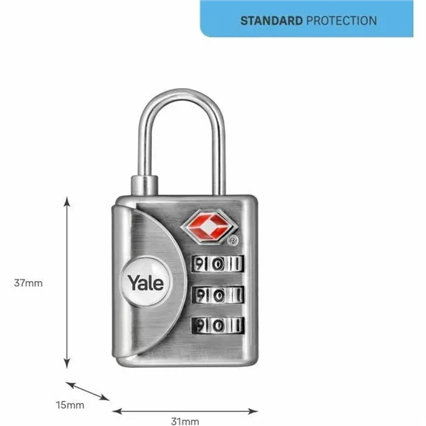 Combination padlock Yale