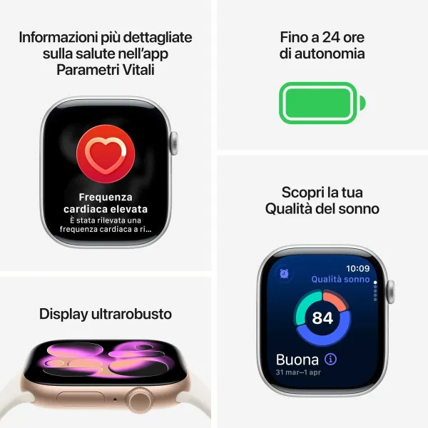 Smartwatch Apple MEQT4QL/A Black 42 mm