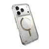 Speck Presidio Lux MagSafe - iPhone 17 Pro Case (Glitter / Gold Metallic)