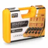 Iskunkestävien Hylsyjen Sarja Koma Tools 10, 12, 13, 14, 17, 19, 21, 22, 23, 24 MM 10 Kappaletta
