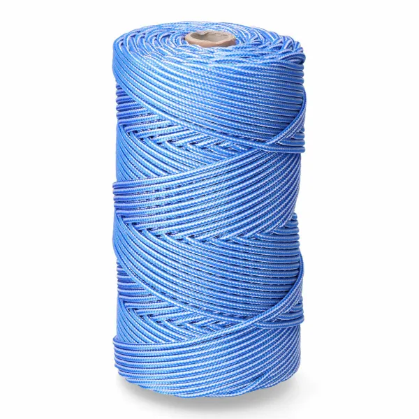 Apavu šņore, aukla EDM 87913 Zils Balts polipropilēns 5 mm x 200 m Pīšana