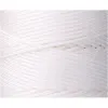 Apavu šņore, aukla EDM 87917 Balts polipropilēns 3 mm x 200 m Pīšana