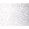 Shoelace, cord EDM 87918 White Polyester 5 mm x 200 m Braiding