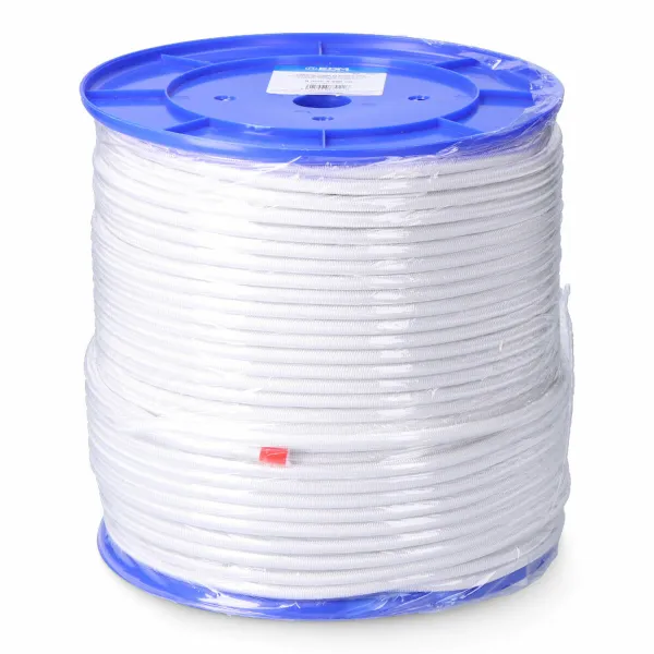 Köysi EDM 87921 Valkoinen Polyesteri Lateksi 8 mm x 200 m Joustava