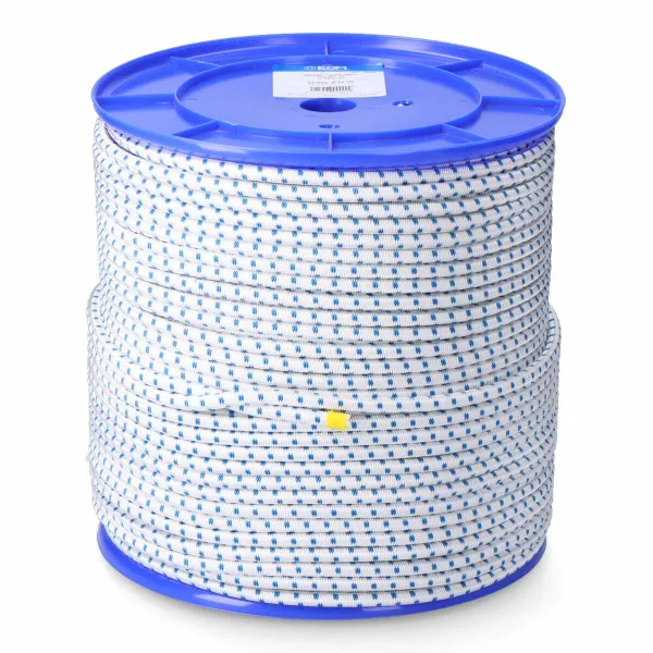 Köysi EDM 87923 Sininen Valkoinen Polyesteri Lateksi 6 mm x 200 m Joustava