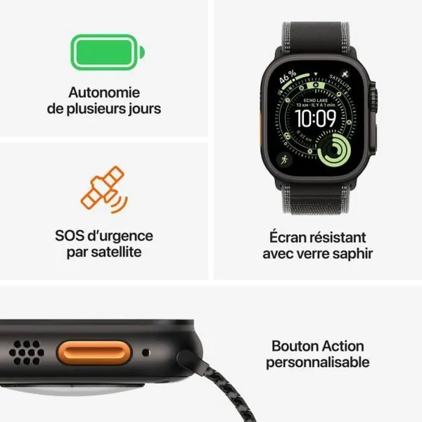 Älykello Apple Apple Watch Ultra 3 Harmaa 49 mm