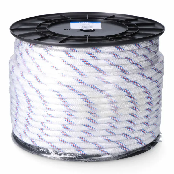 Веревка EDM 87936 Driza Белый полиэстер 14 mm x 100 m плетеный