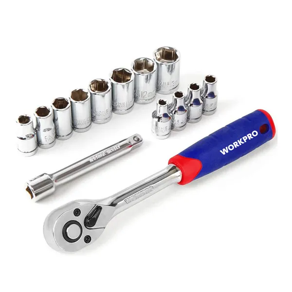 Socket set Workpro 3/8" 12 Pieces