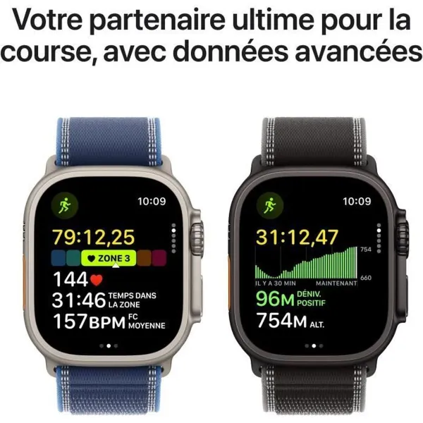 Viedpulkstenis Apple Melns 49 mm