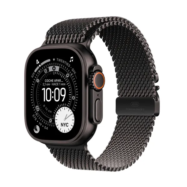 Viedpulkstenis Apple MF1T4QL/A Melns 49 mm