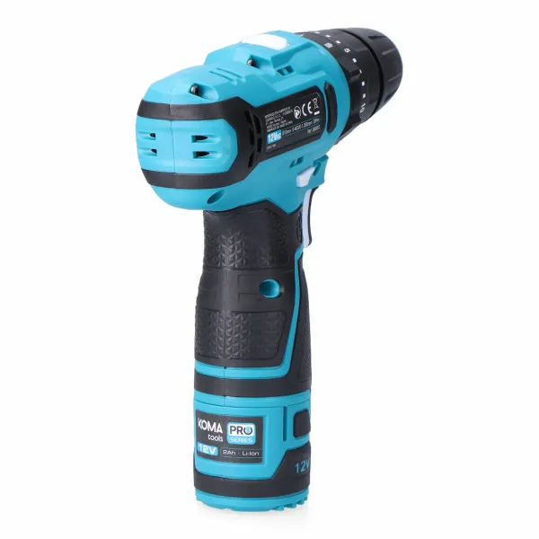 Gręžimo ir priedų rinkinys Koma Tools 12 V