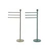 Free-Standing Towel Rack Home ESPRIT Beige Turquoise Metal 43 x 22 x 90 cm 2 Units