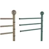 Free-Standing Towel Rack Home ESPRIT Beige Turquoise Metal 43 x 22 x 90 cm 2 Units