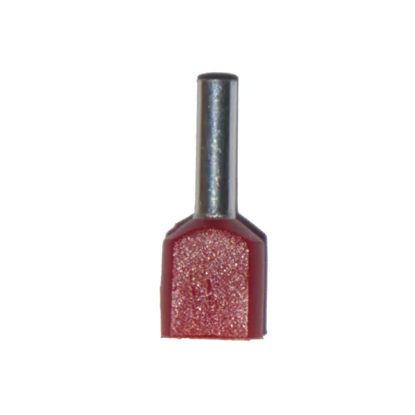 Izoliuotas galiukas EDM 10 mm Dvigubas (100 vnt.)