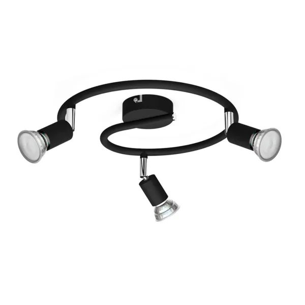 фокус Philips limbali Чёрный GU10 (3 штук)