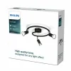Starmetis Philips limbali Melns GU10 (3 gb.)