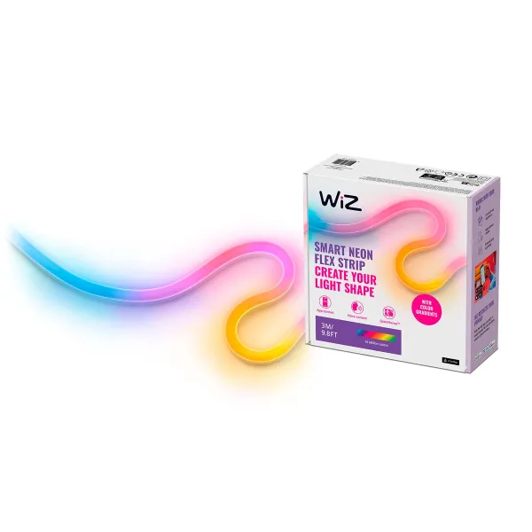 Neoninė juostelė Wiz 3 m Balta