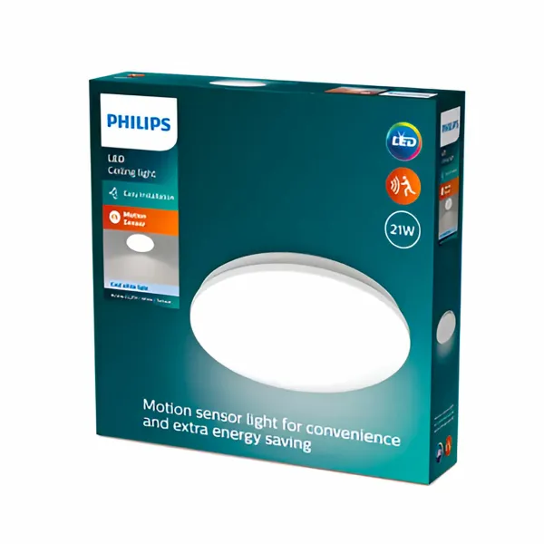 Upotettu LED-kattovalo Philips acuna 21W Valkoinen Metalli (4000 K)