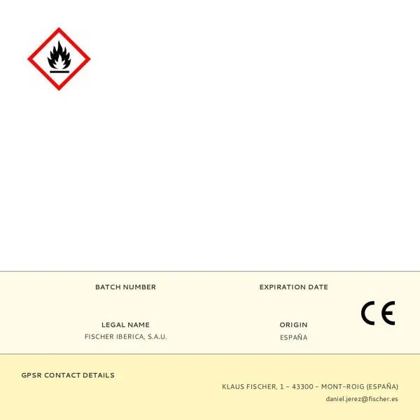 Polyurethane Foam Fischer 700 ml