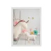 Painting Crochetts Multicolour 33 x 43 x 2 cm Unicorn