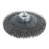 Conical brush Wolfcraft Steel Cable Ø 100 X 15 MM