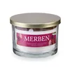 Scented Candle Merben 400 g (6 Units)