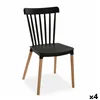 Chair Versa Black 52,5 x 80 x 43 cm (4 Units)