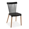 Chair Versa Black 52,5 x 80 x 43 cm (4 Units)