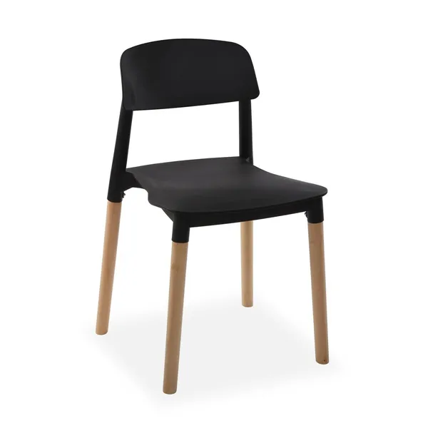 Chair Versa Black 45 x 76 x 42 cm (4 Units)