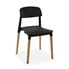 Chair Versa Black 45 x 76 x 42 cm (4 Units)