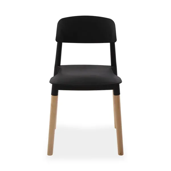 Chair Versa Black 45 x 76 x 42 cm (4 Units)