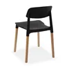 Chair Versa Black 45 x 76 x 42 cm (4 Units)