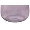 Vase Home ESPRIT Pink Lilac Crystal 16 x 16 x 19 cm (2 Units)