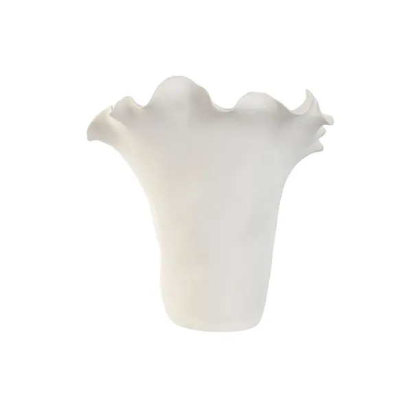 Vase Home ESPRIT White Ceramic 29 x 26 x 27 cm