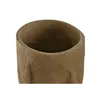 Vase Home ESPRIT Brown Resin Face 15 x 15 x 31 cm