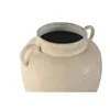 Vase Home ESPRIT White Metal Traditional 27 x 27 x 37 cm