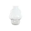 Vase Home ESPRIT Transparent Crystal 24 x 22 x 32 cm