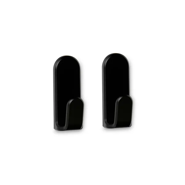 Подвесной крючок Inofix taga Чёрный 1,5 Kg Клейкий (2 штук)