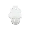 Vase Home ESPRIT Transparent Crystal 19 x 19 x 24 cm