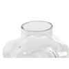 Vase Home ESPRIT Transparent Crystal 19 x 19 x 24 cm