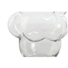 Vase Home ESPRIT Transparent Crystal 19 x 19 x 24 cm