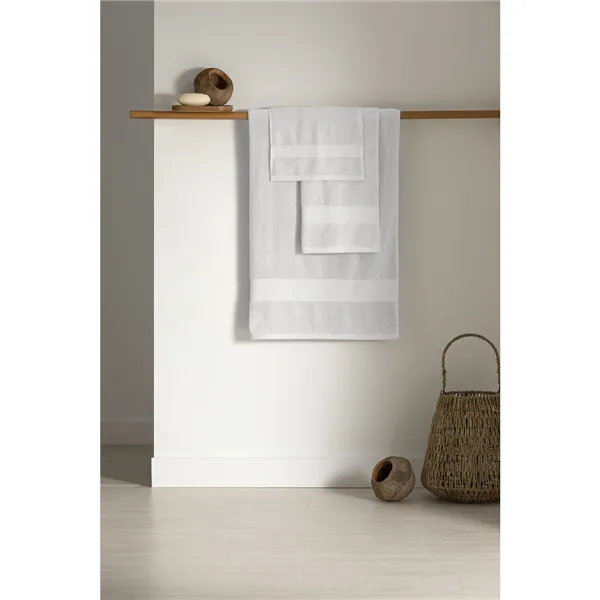 Bathroom towel Paduana White 100% cotton 500 g/m² 50 x 100 cm