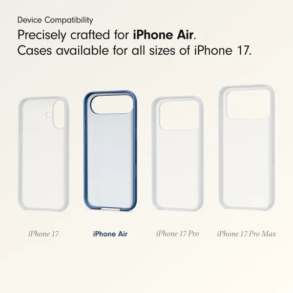 Mobile cover Apple iPhone Air Blue Cobalt blue