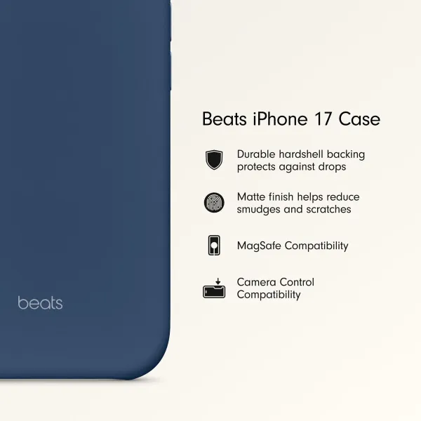 Mobile cover Beats iPhone 17 Blue Cobalt blue Apple