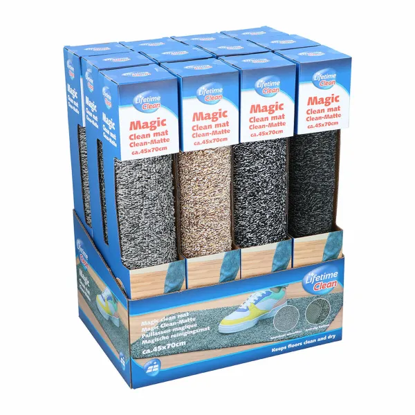 Kāju slaukāmais paklājs Lifetime magic clean-matte Mikrošķiedra 45 x 70 x 0,6 cm