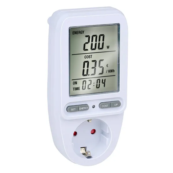 Kištukas su elektros energijos suvartojimo monitoriumi Grundig 16 A