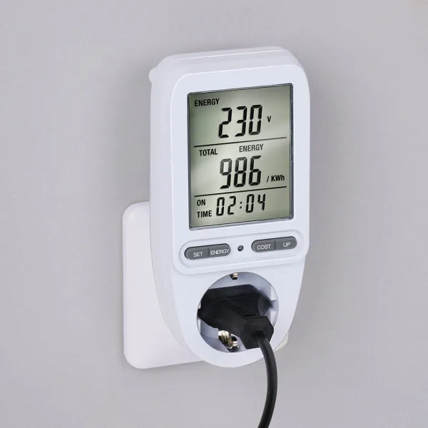 Plug with electricity consumption monitor Grundig 16 A