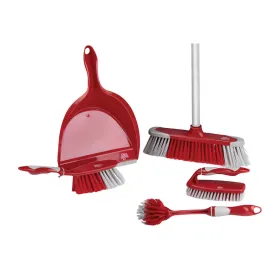 Apkopes un Uzglabāšanas Komplekts Dirt Devil Nerūsējošais tērauds Plastmasa Bloks (6 Daudzums)